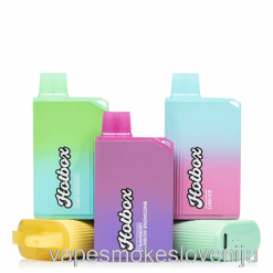 Vape Petrol Puff Znamke Hotbox 7500 Za Enkratno Uporabo Jagoda Jabolko Lubenica